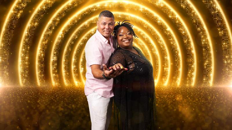 Star Dancer Monique Robbins dancing with Yusell