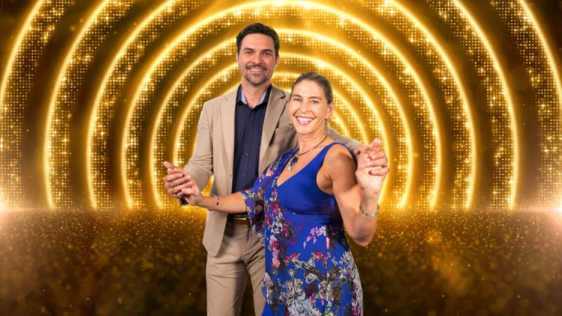 Star Dancer Noel Thomas dancing with Cheri